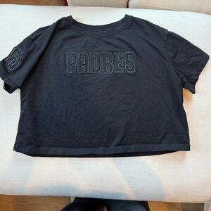 san diego padres crop top